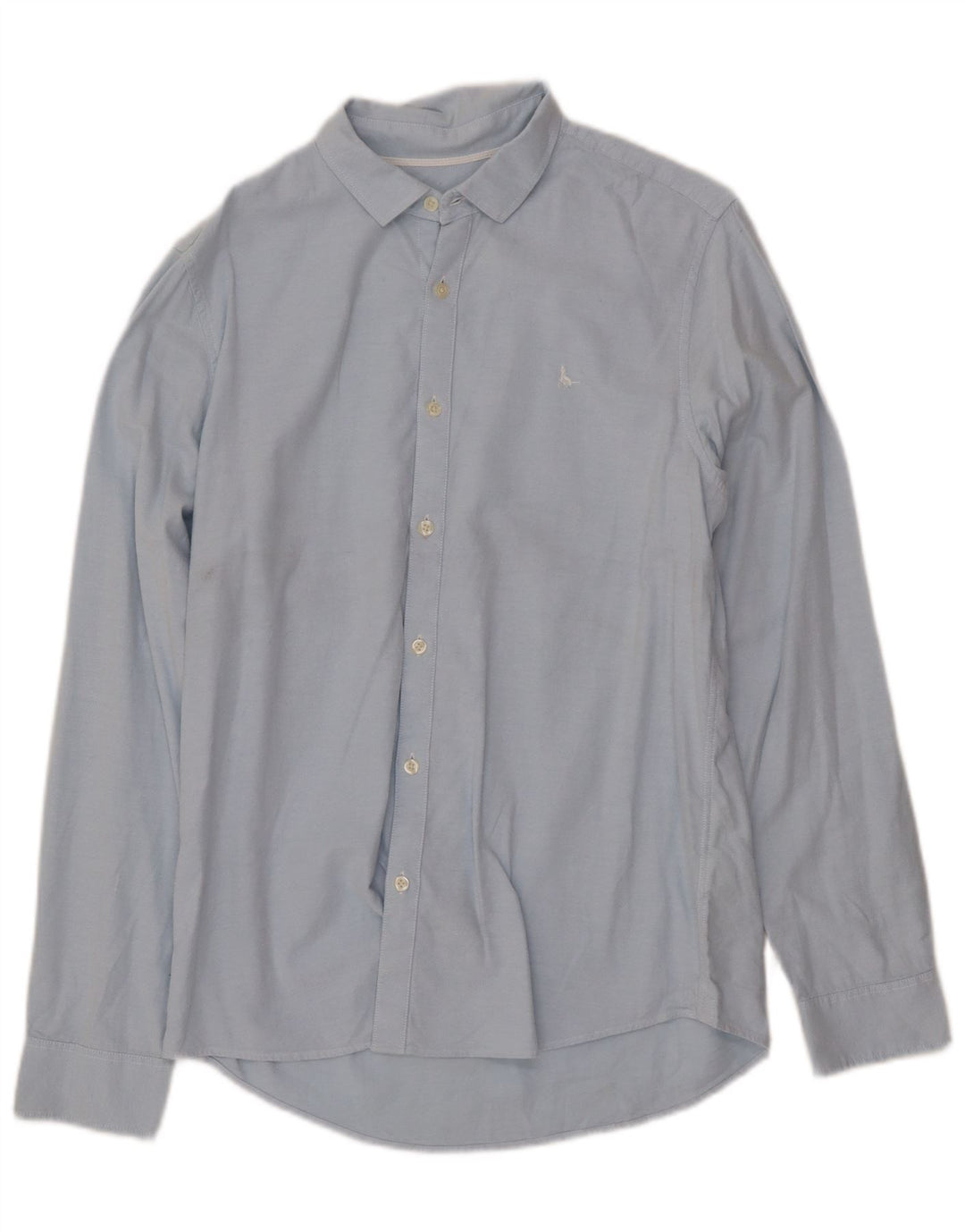 Camisa masculina JACK WILLS Classic Fit algodão azul médio