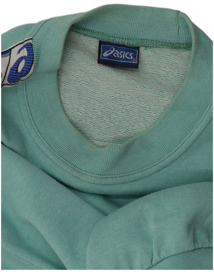 Camiseta Asics Masculina Graphic Top Médio Turquesa