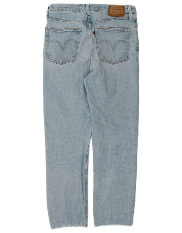 Jeans retos femininos Levi's W27 L26 algodão azul