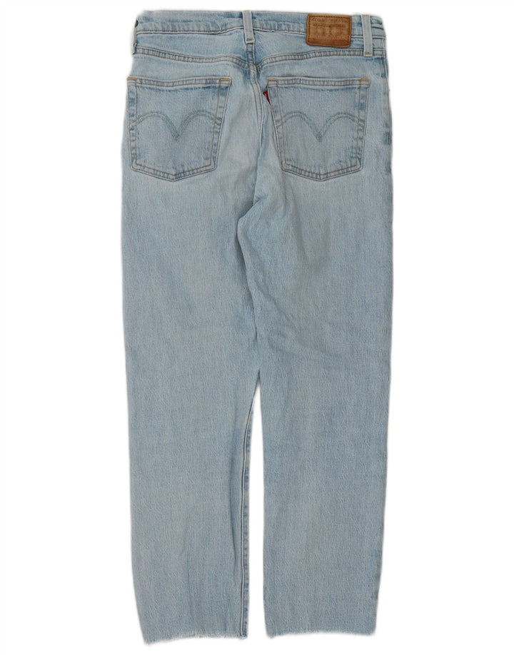 Jeans retos femininos Levi's W27 L26 algodão azul