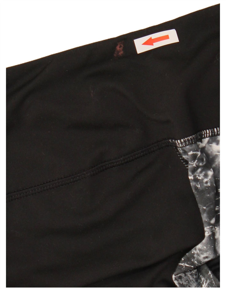 Leggings gráficas femininas The North Face UK 14 bloco colorido preto médio