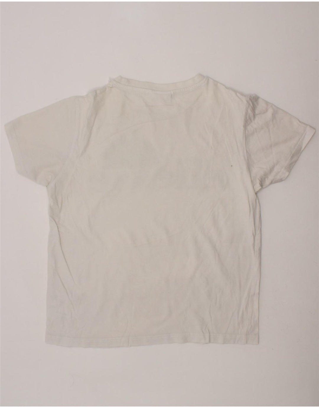 ELLESSE Boys Graphic T-Shirt Top 9-10 Years White Cotton Vintage Ellesse and Second-Hand Ellesse from Messina Hembry 