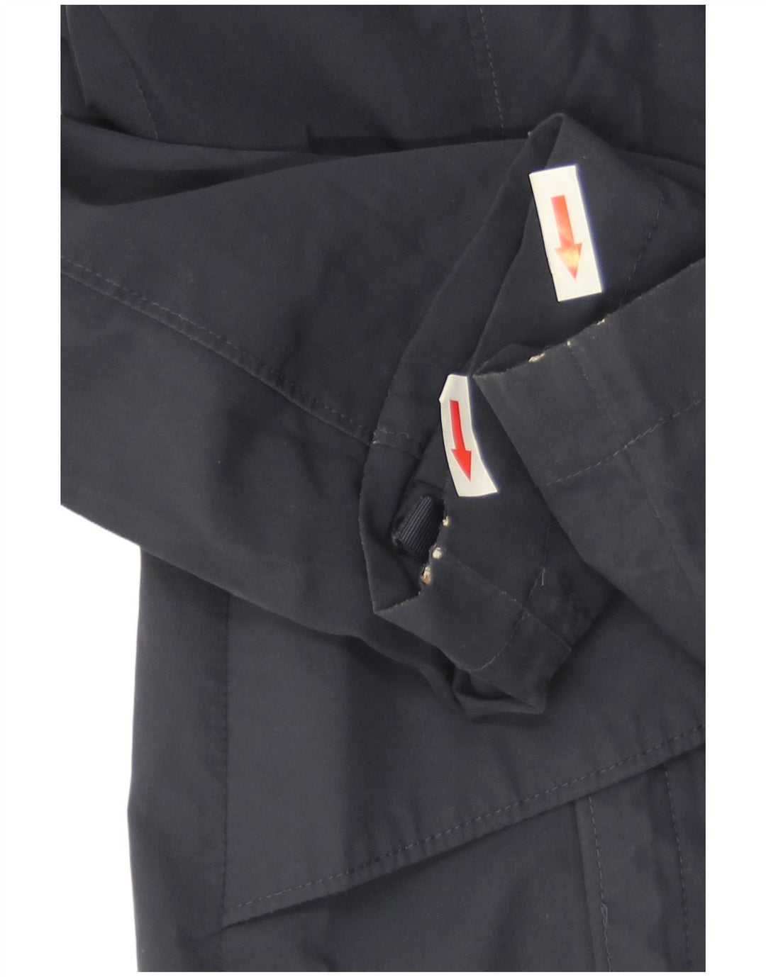 Capa de chuva feminina com capuz The North Face UK 14 poliéster azul marinho médio