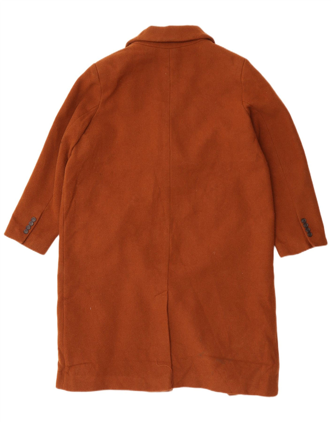 Casaco feminino oversized com peito duplo da Marks & Spencer Reino Unido 18 XL marrom