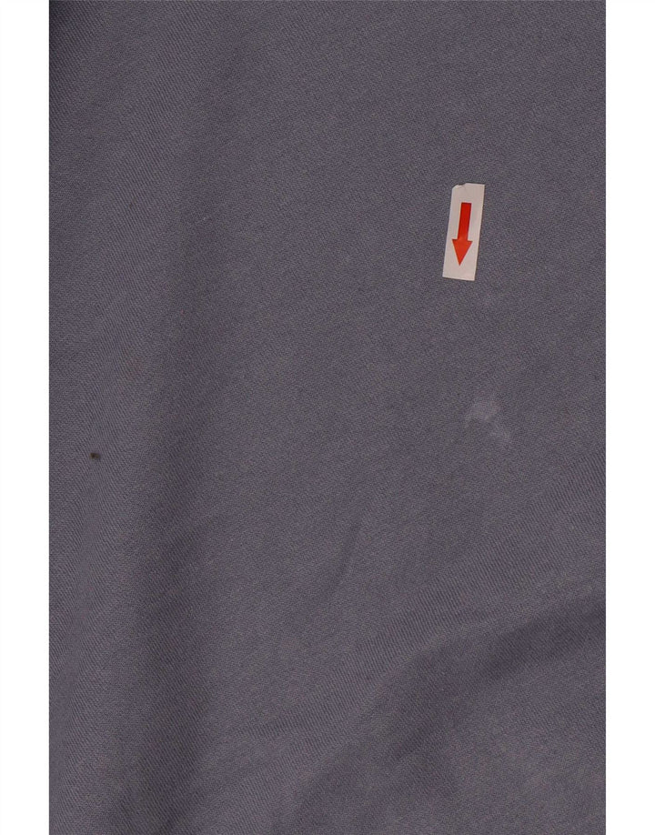 Zara Womens Oversized Hoodie Jumper UK 10 Pequeno Azul Poliéster