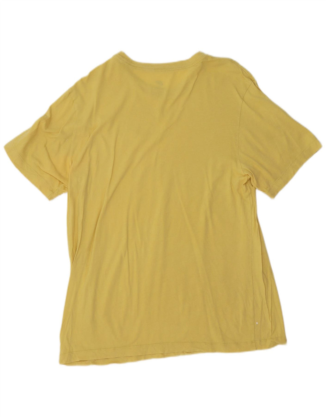 Nike Mens Camiseta Top Médio Amarelo