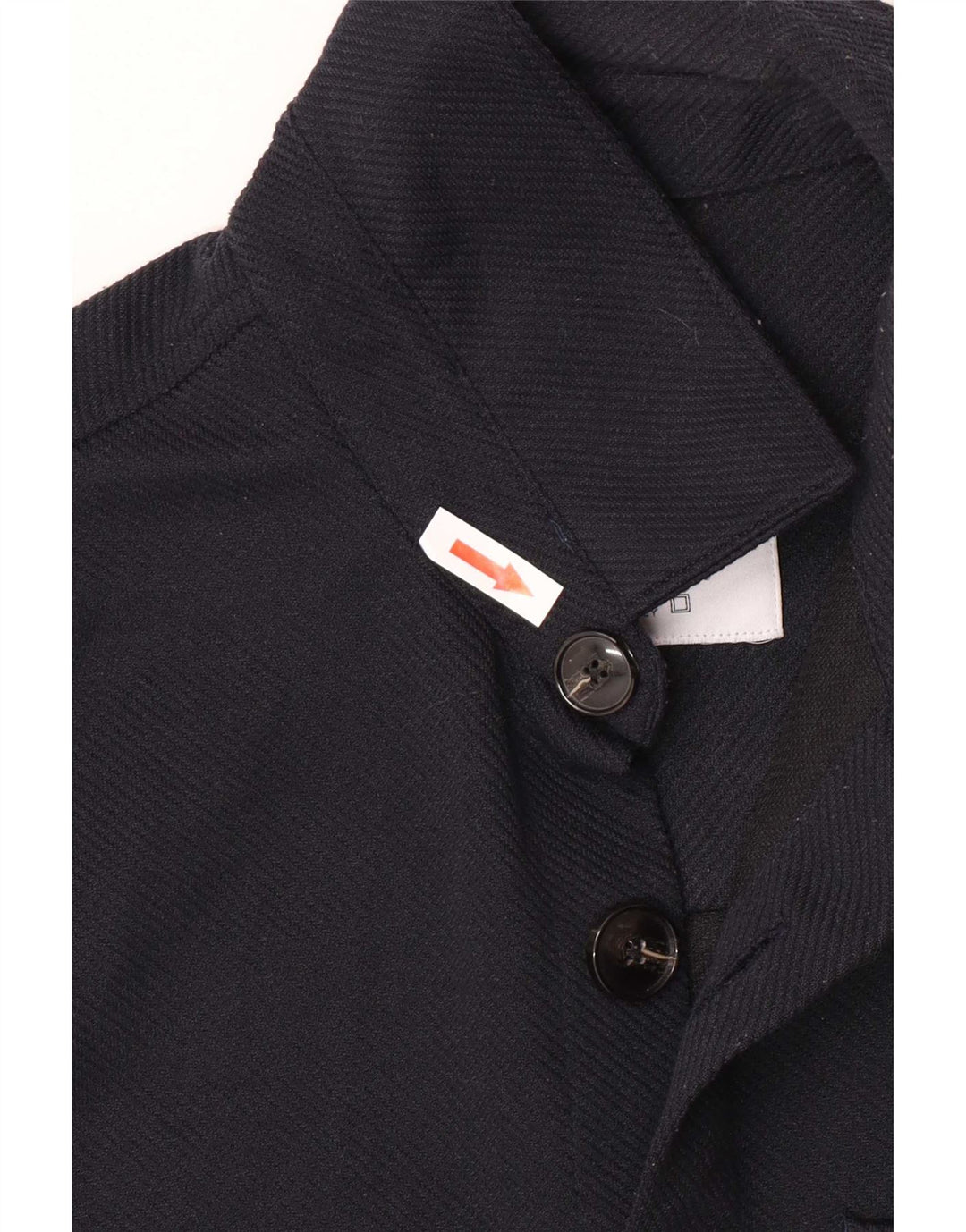 Zara Mens Shirt Small Navy Blue Polyester
