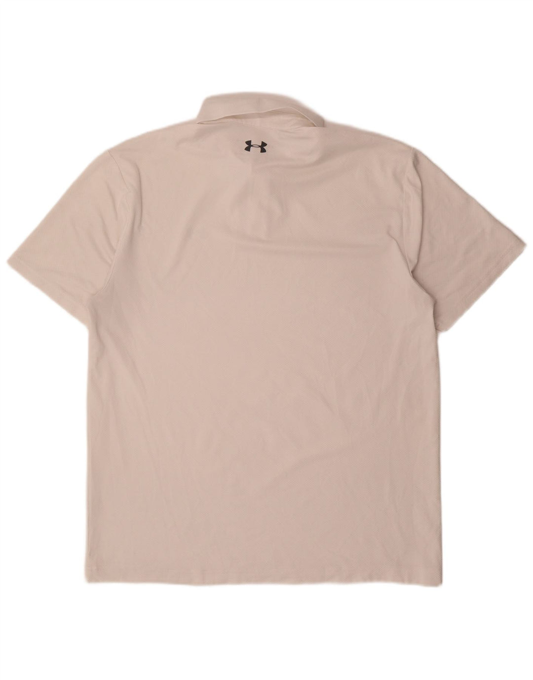 Camisa polo masculina Under Armour grande branca
