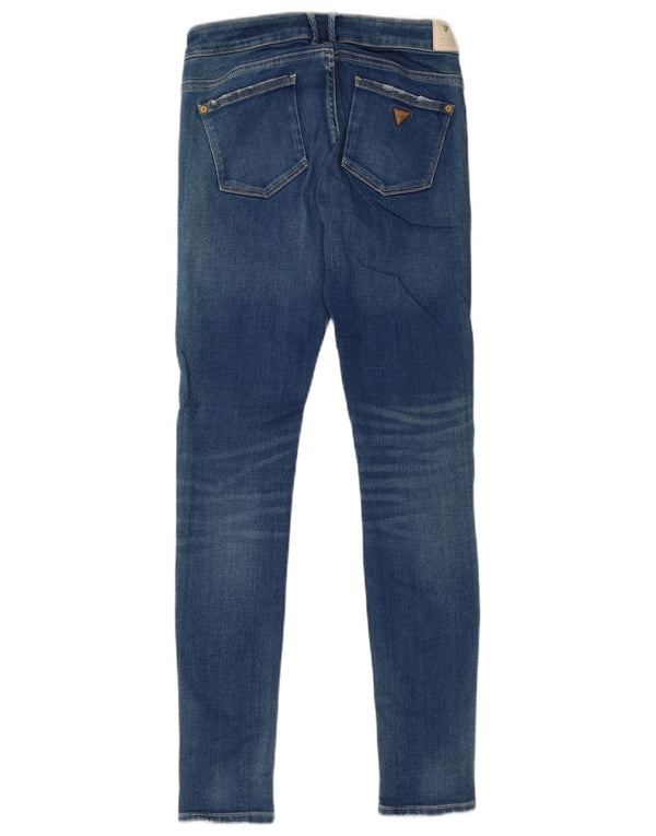 Guess Calça Jeans Feminina Jegging Skinny W25 L29 Azul Algodão