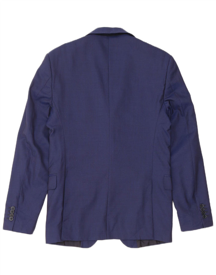 Ermenegildo Zegna Terno masculino de 2 peças IT 48 Médio W28 L28 Azul marinho clássico