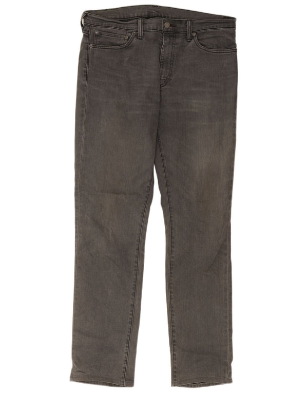 Levi's Masculino 511 Slim Jeans W36 L34 Cinza Algodão