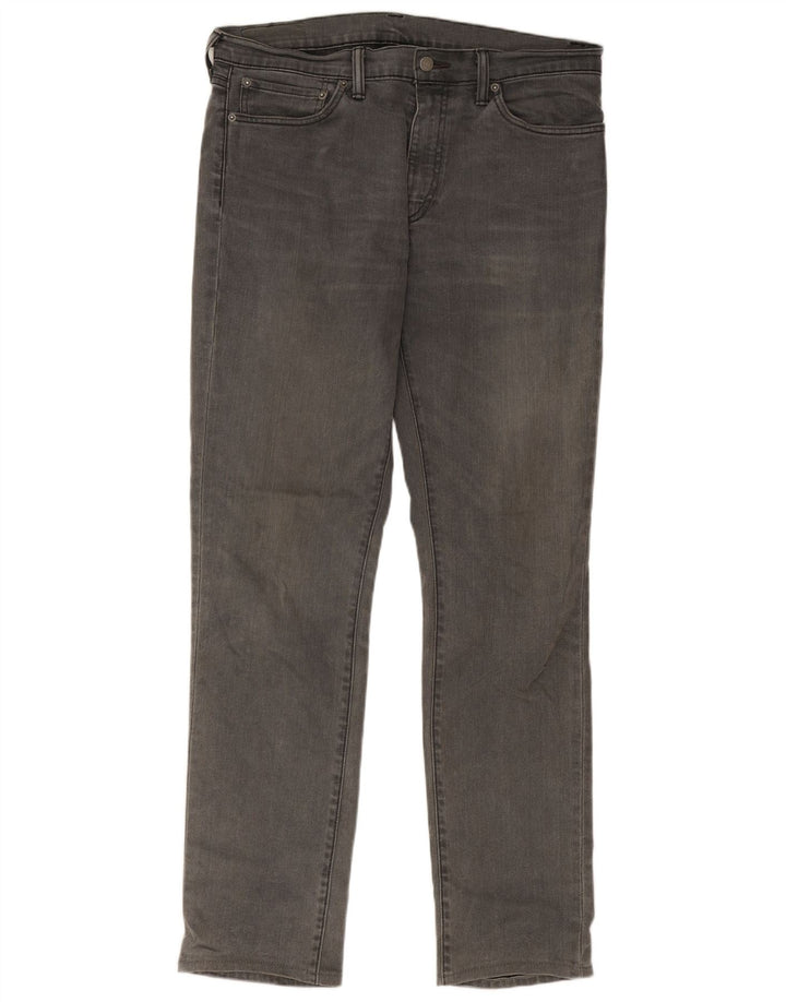 Levi's Masculino 511 Slim Jeans W36 L34 Cinza Algodão