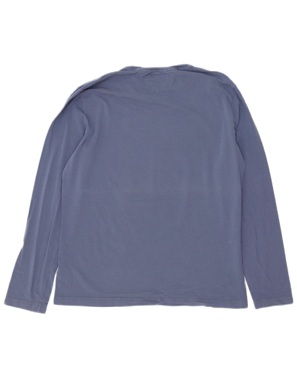 Tommy Hilfiger Top masculino manga comprida 2XL algodão azul marinho