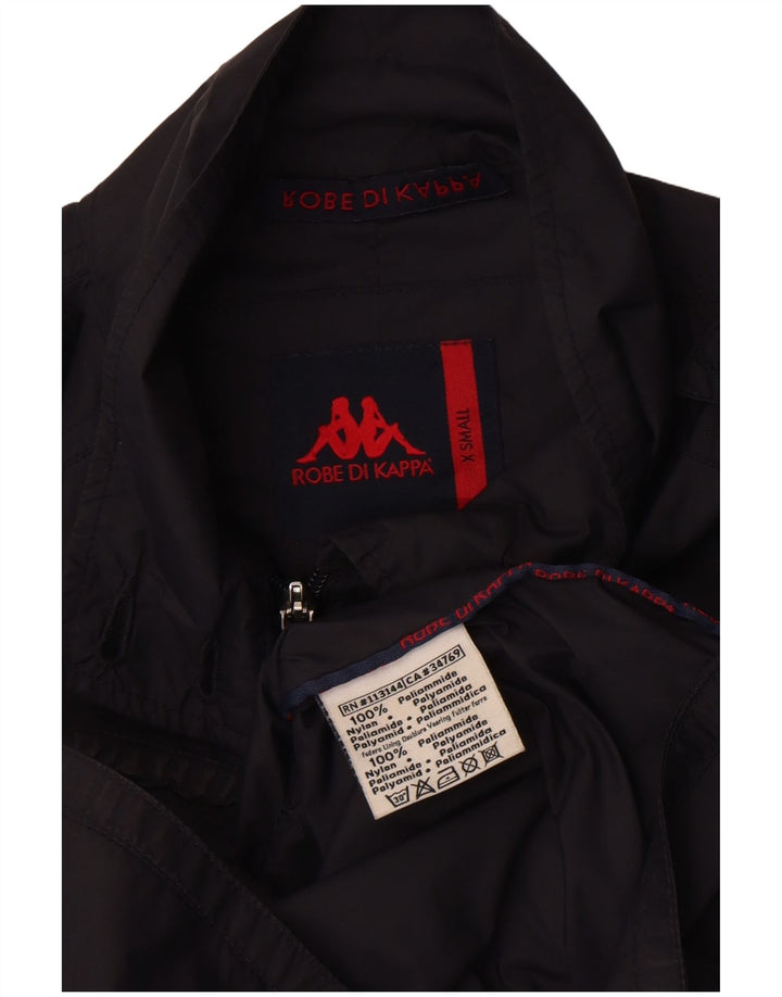 Jaqueta militar feminina Kappa UK 6 XS poliamida preta