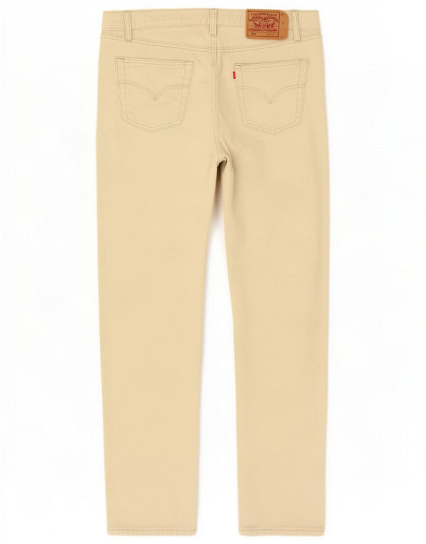Levi's Mens 501 Straight Jeans W33 L32 Beige