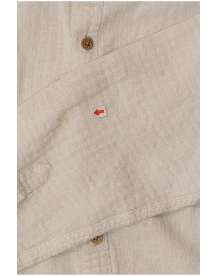 Camisa Zara Boys manga 3/4 9-10 anos branca
