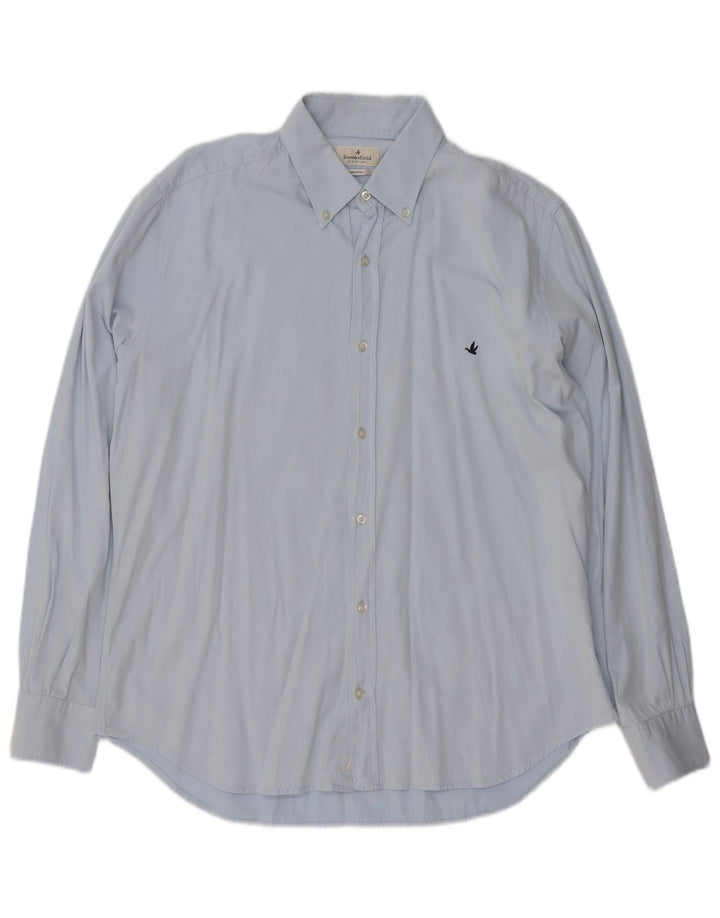 Camisa masculina Brooksfield tamanho 43 grande azul