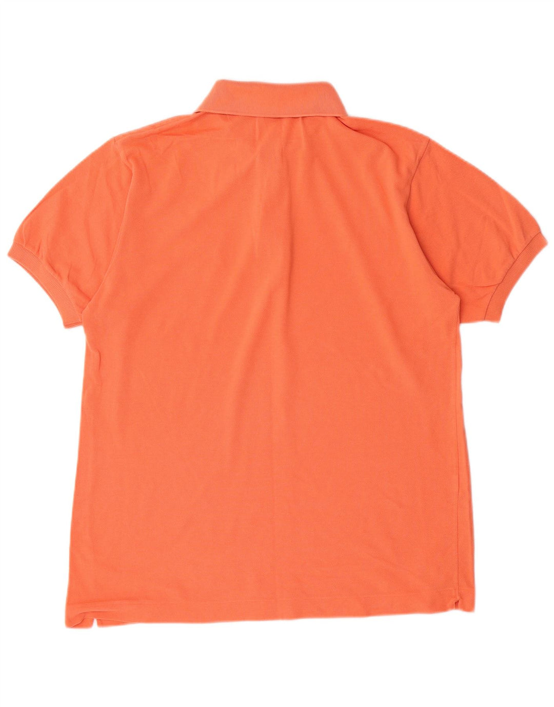 Camisa polo masculina Lacoste tamanho 4 médio algodão laranja