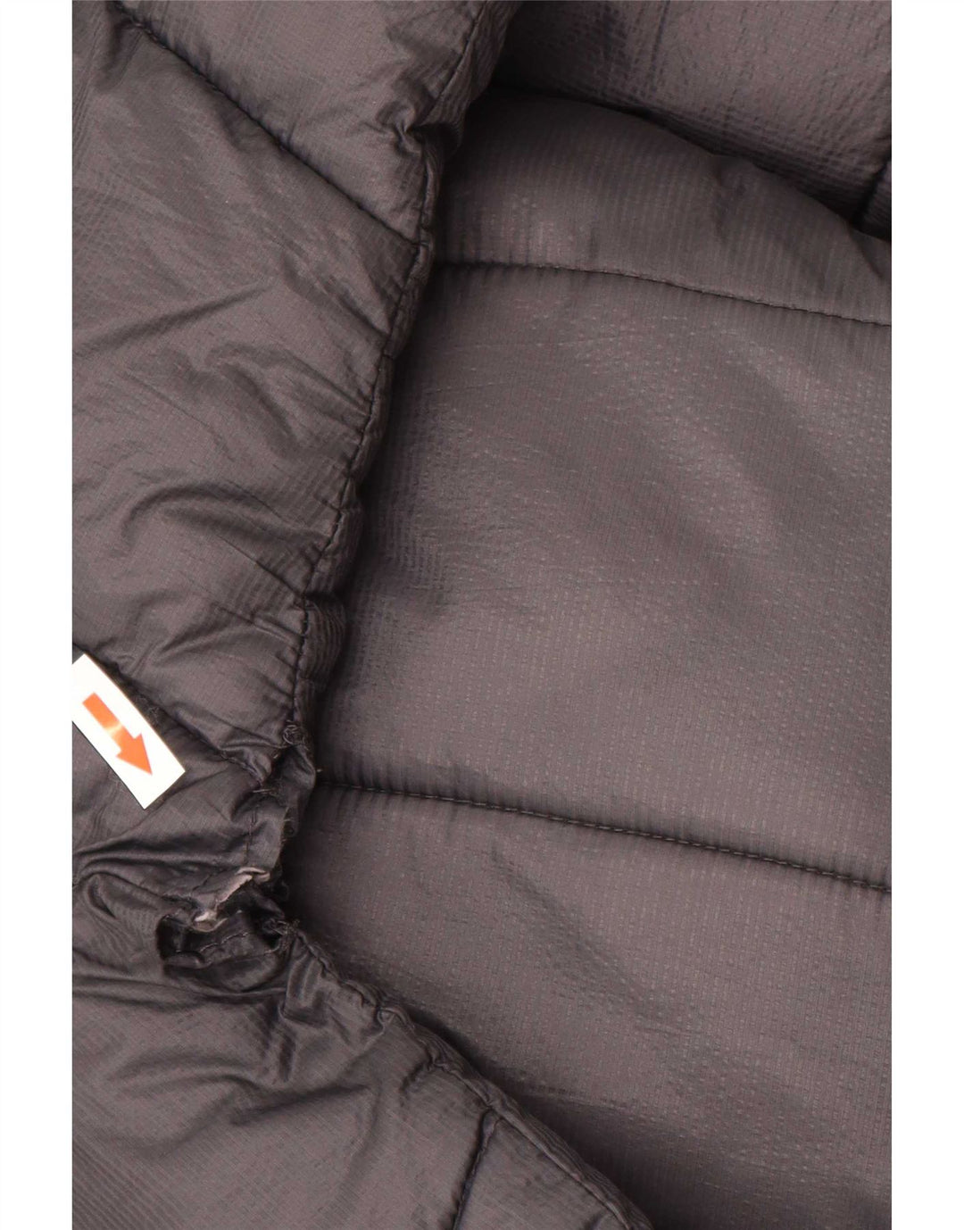 Jaqueta acolchoada com capuz masculina Kappa UK 40 grande cinza