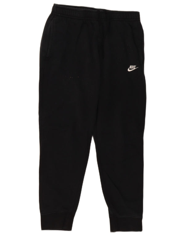 Calça de treino masculina Nike joggers grande algodão preto