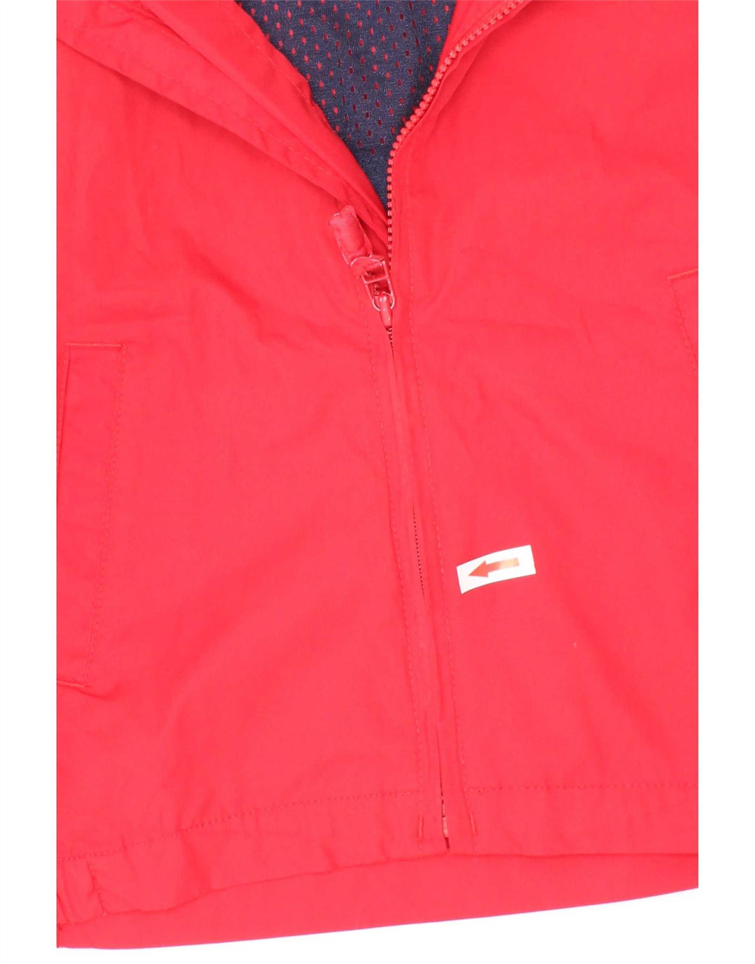 Tommy Hilfiger Jaqueta bomber masculina com capuz 4-5 anos vermelho colorblock