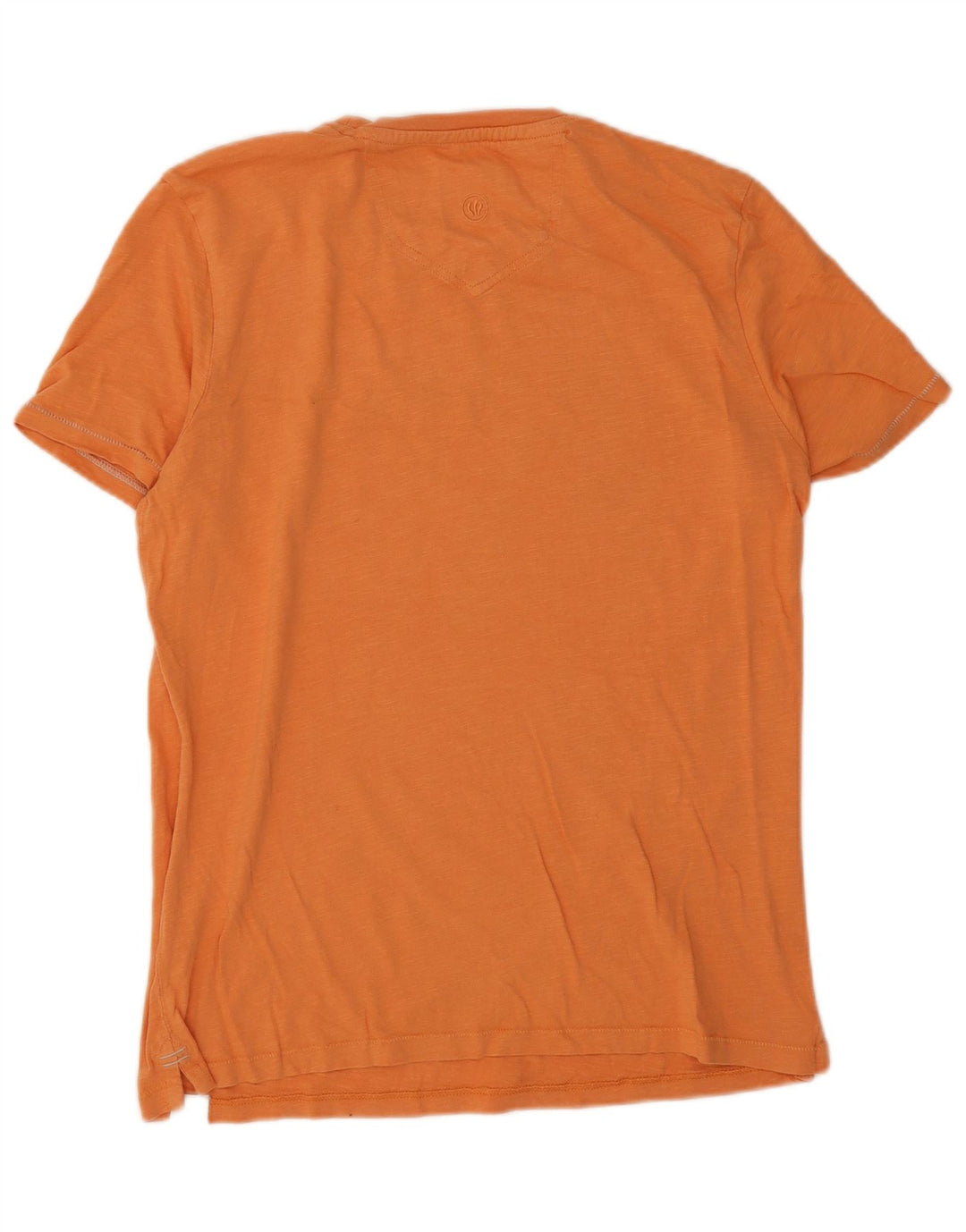 Camiseta gráfica masculina Fat Face Top laranja médio