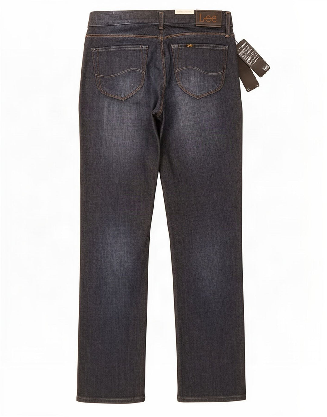 Lee Womens Lynn Slim Jeans W26 L33 Azul Marinho Algodão