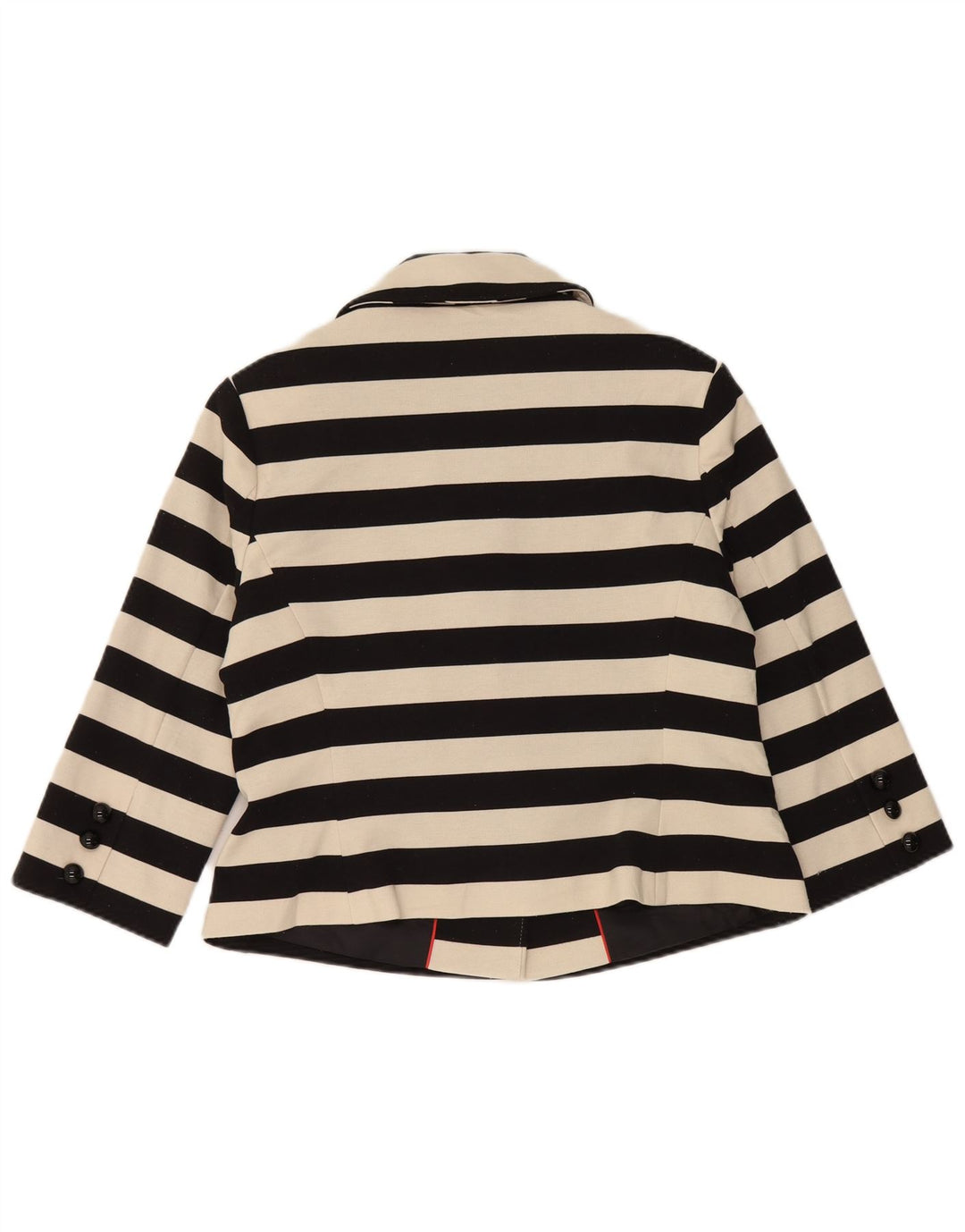 Jaqueta blazer feminina Marks & Spencer UK 14 listrada preta média