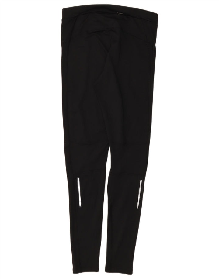 Leggings femininos Marks & Spencer UK 12 poliéster preto médio