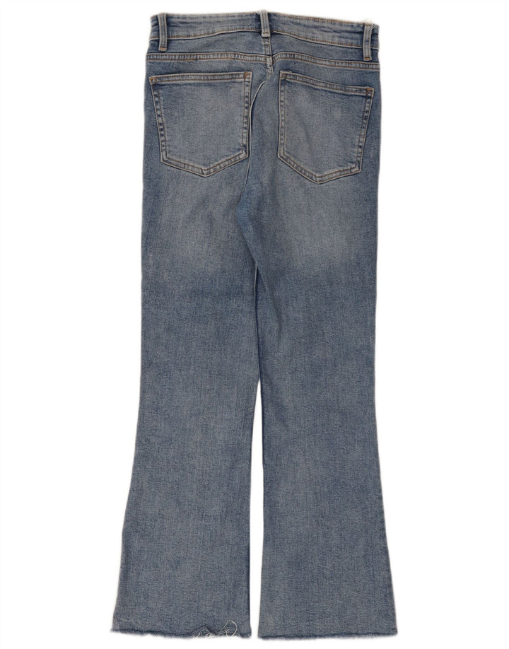 Zara Jeans Bootcut Feminino EU 38 Pequeno W28 L26 Azul