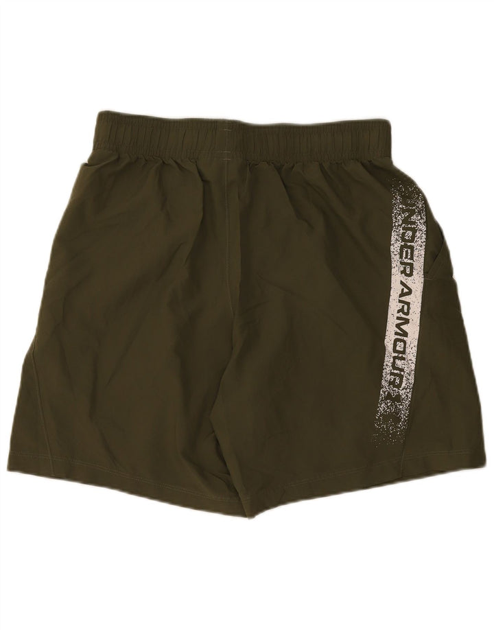 Under Armour Mens Graphic Sport Shorts Grande Poliéster Cáqui