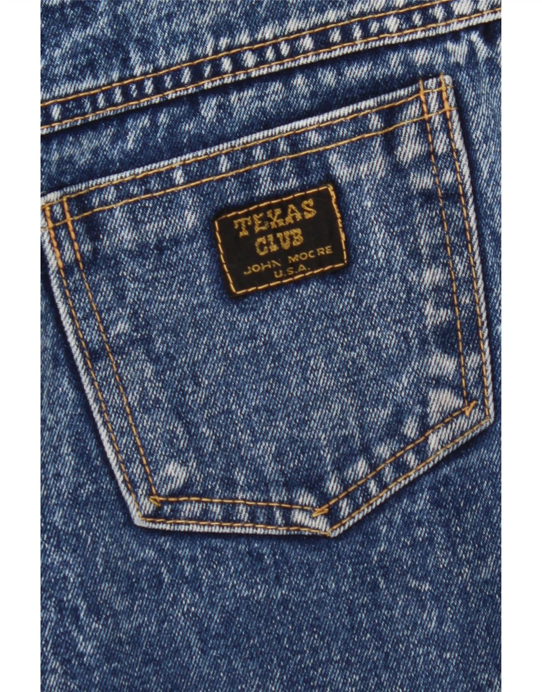 Saia jeans feminina VINTAGE W32 grande azul