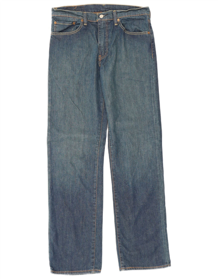 Calça jeans masculina Levi's 751 Straight W32 L32 azul marinho algodão