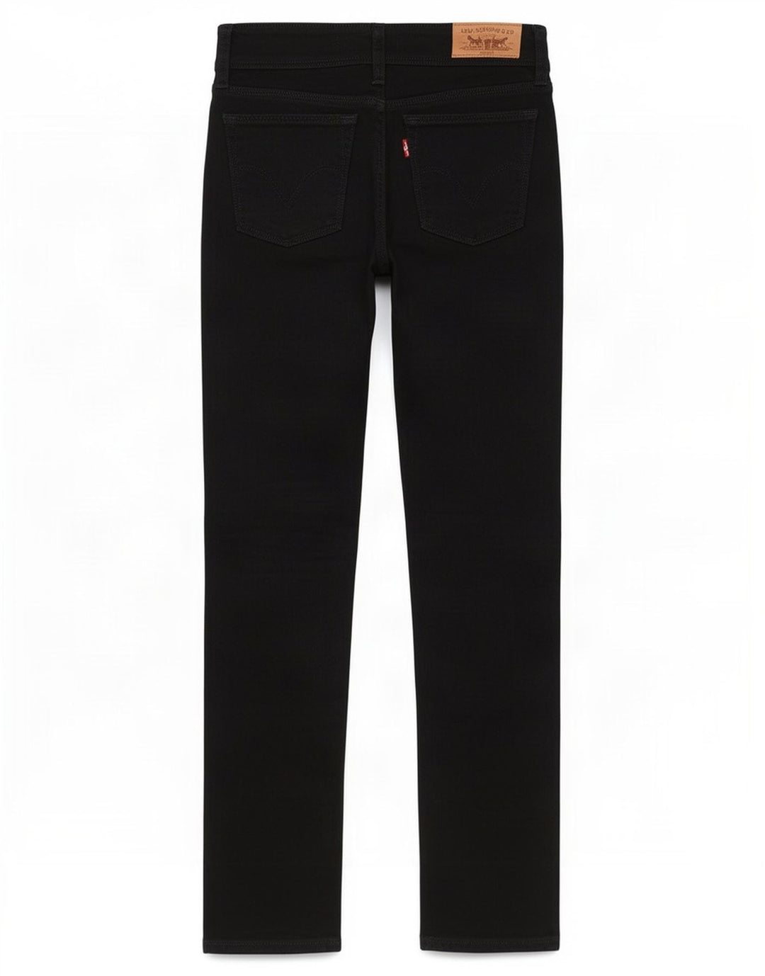 Calça jeans feminina Levi's 571 Slim W27 L29 algodão preto
