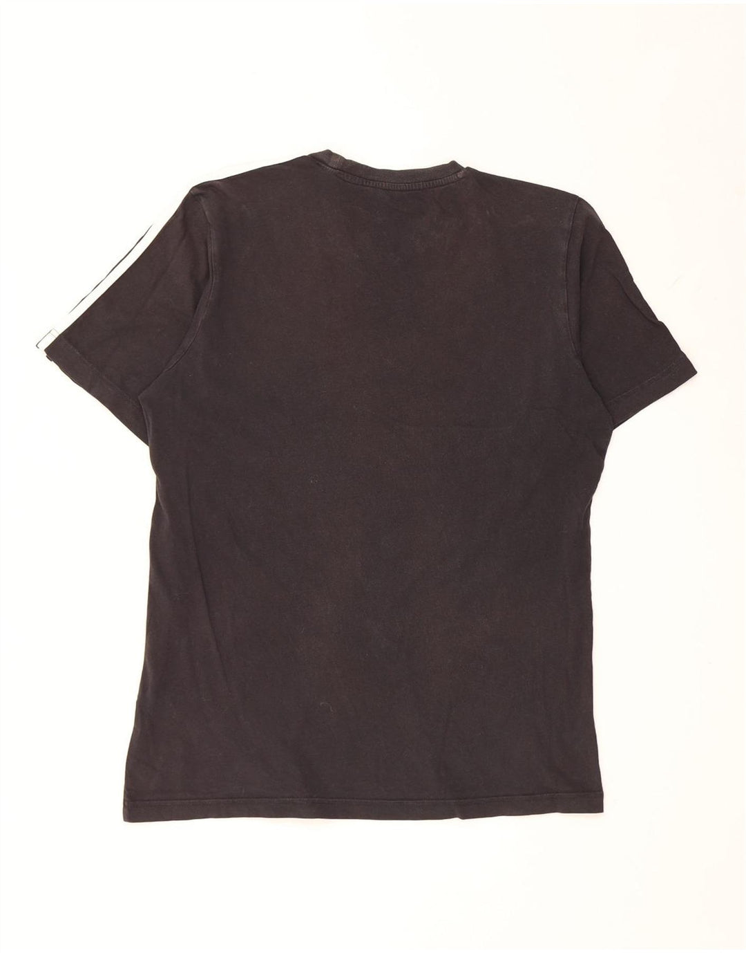 Adidas Mens Camiseta Top Médio Preto