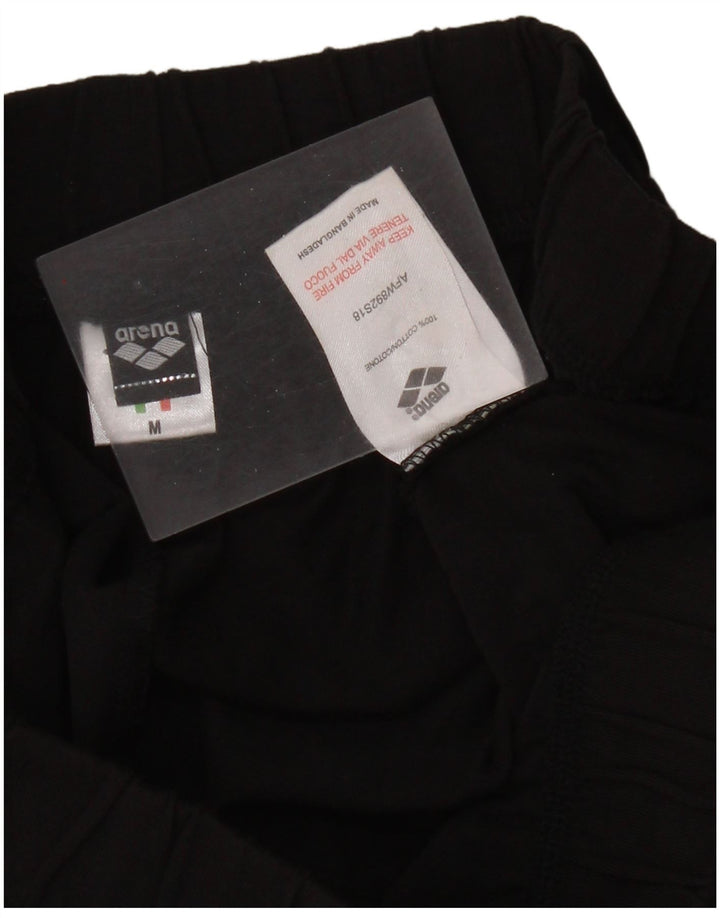 Arena Womens Sport Shorts UK 14 Médio Algodão Preto