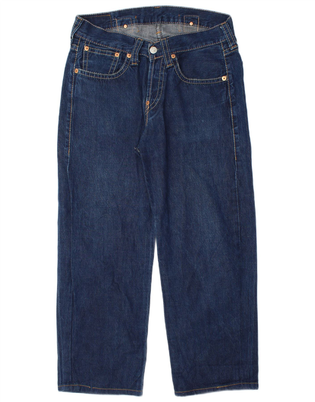 Levi's Masculino 902 Straight Jeans W32 L28 Azul Algodão