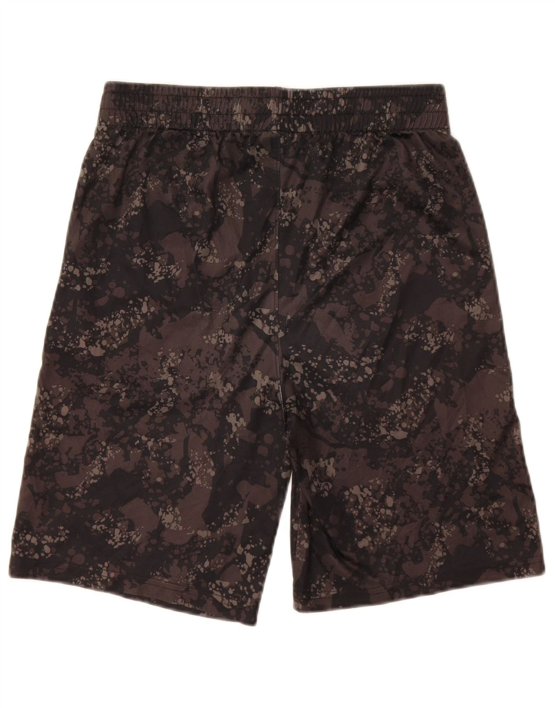 Shorts esportivos Puma Boys 14-15 anos grandes cinza camuflado