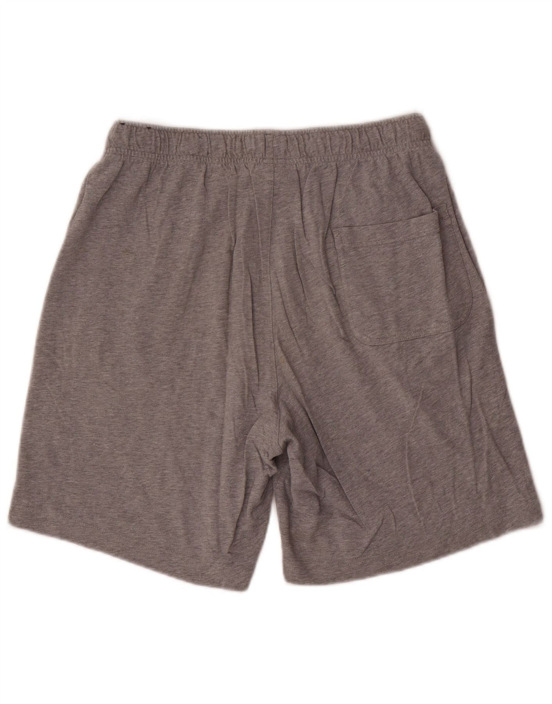 Shorts esportivos masculinos Nike médio cinza algodão