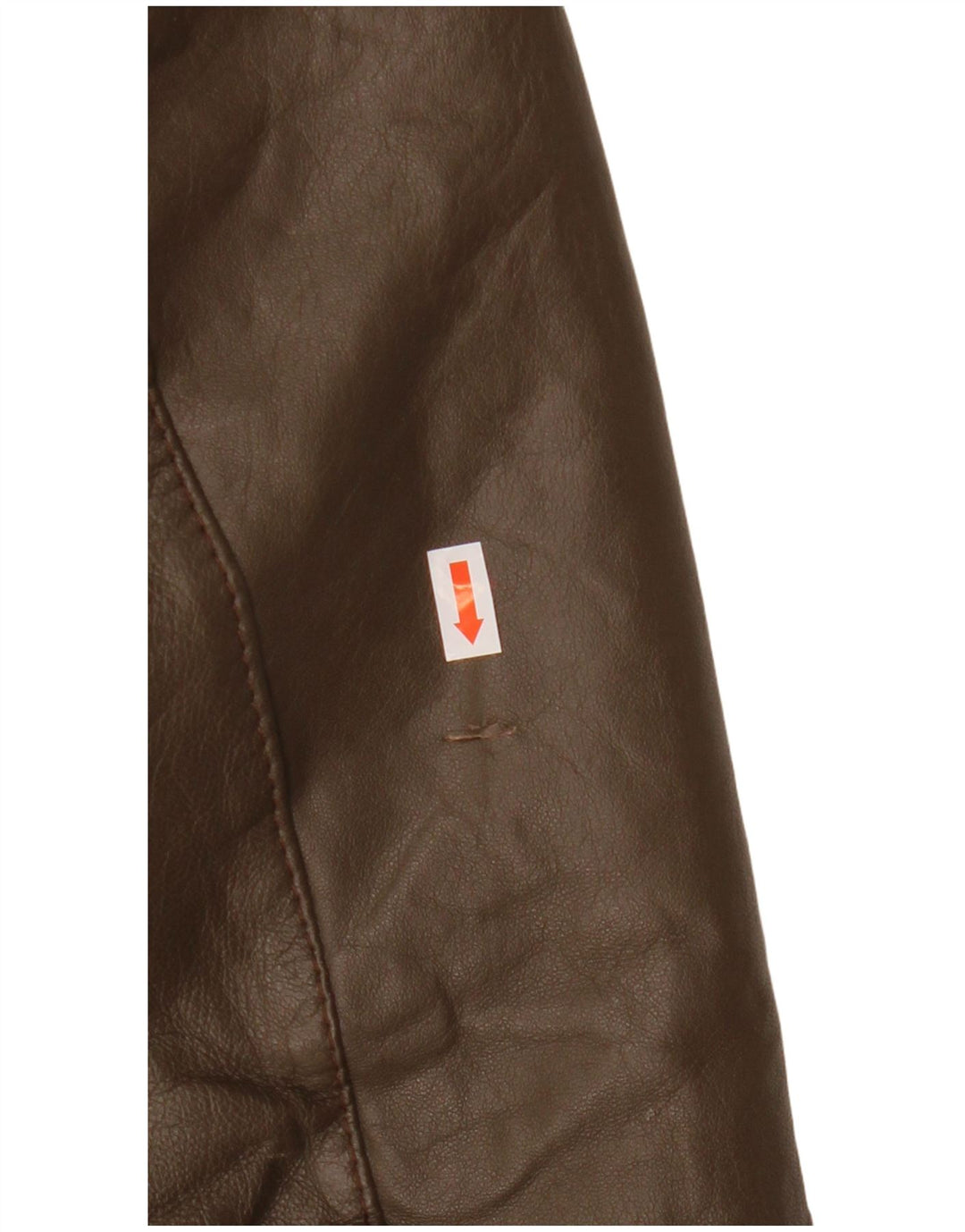 Jaqueta de couro masculina VINTAGE Reino Unido 38 couro marrom médio