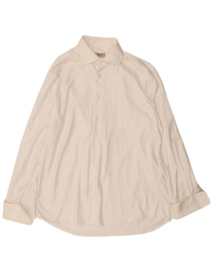 Camisa masculina VINTAGE tamanho 41 médio algodão branco
