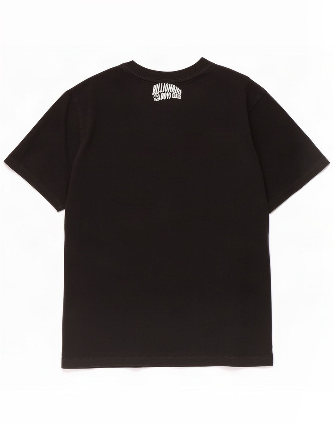 Camiseta gráfica masculina vintage de algodão preto médio