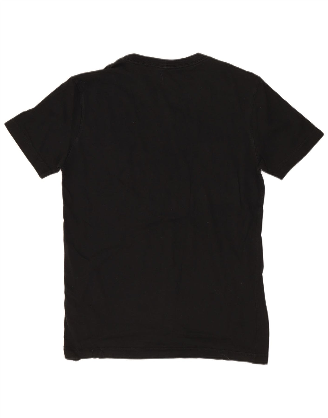 Camiseta masculina CALVIN KLEIN JEANS com estampa gráfica pequena de algodão preto