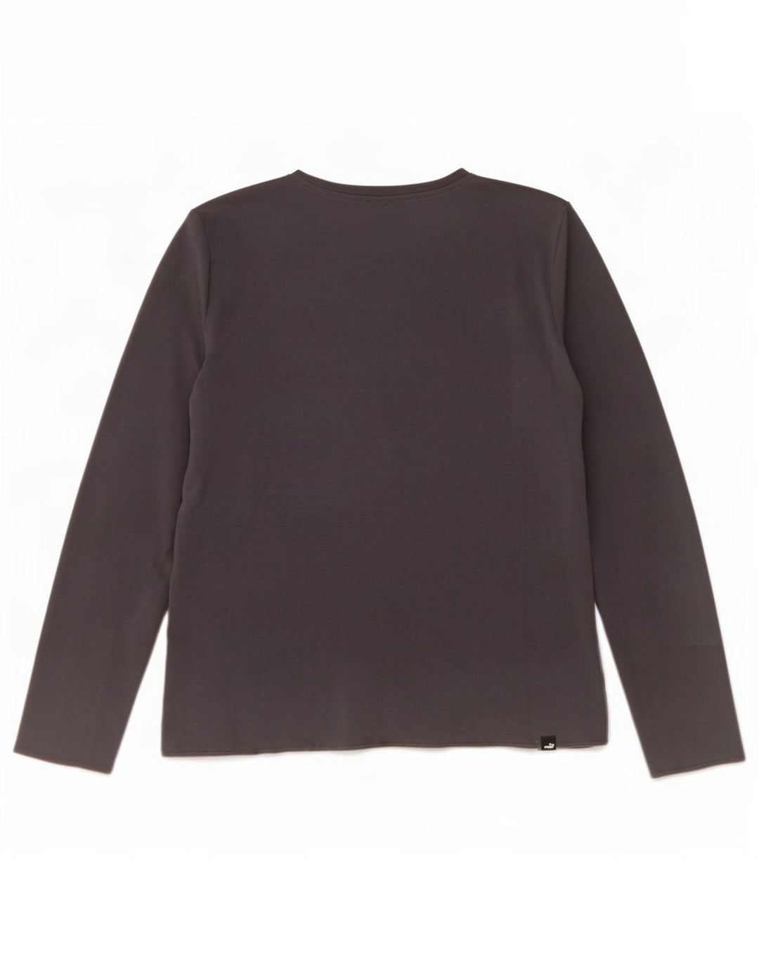 Puma Mulher Graphic Top Manga Longa UK 16 Grande Cinza