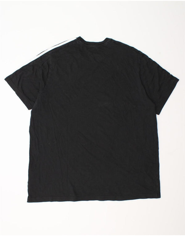 Camiseta masculina Adidas Top 2XL algodão preto