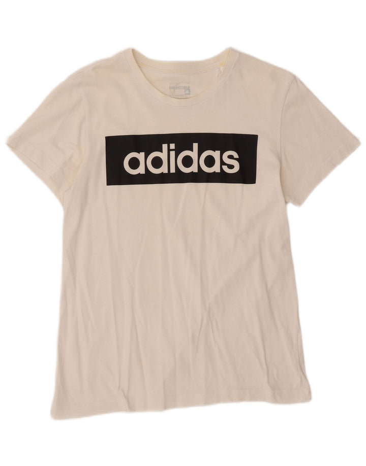 Camiseta Adidas Masculina Climalite Graphic Top Médio Branco
