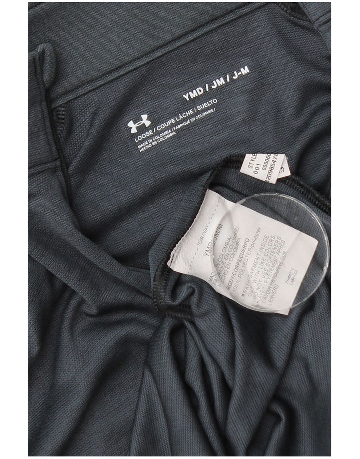 Under Armour Boys Graphic Pullover Treino Top 9-10 Anos Cinza Médio