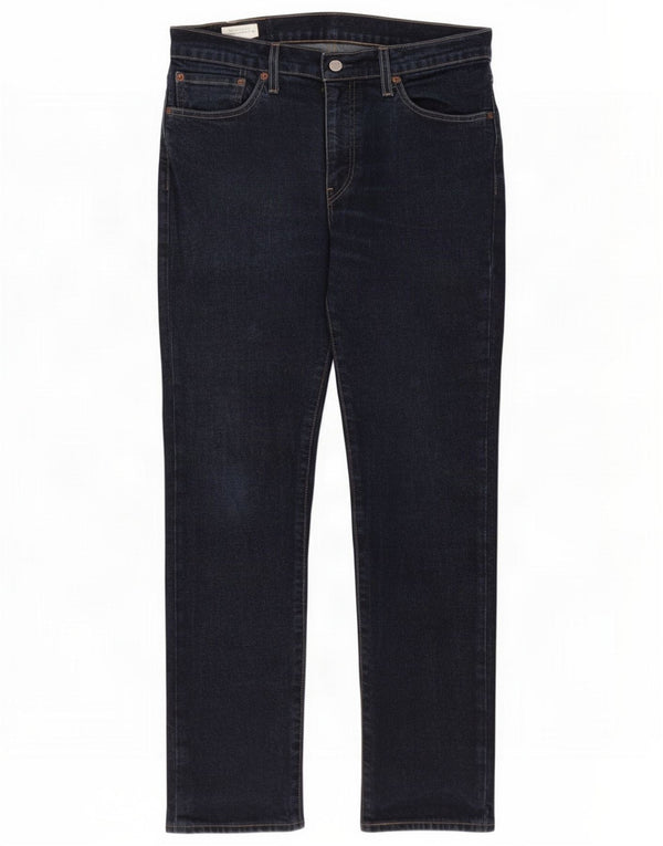 Levi's Mens 511 Slim Jeans W32 L30 Azul Marinho Algodão