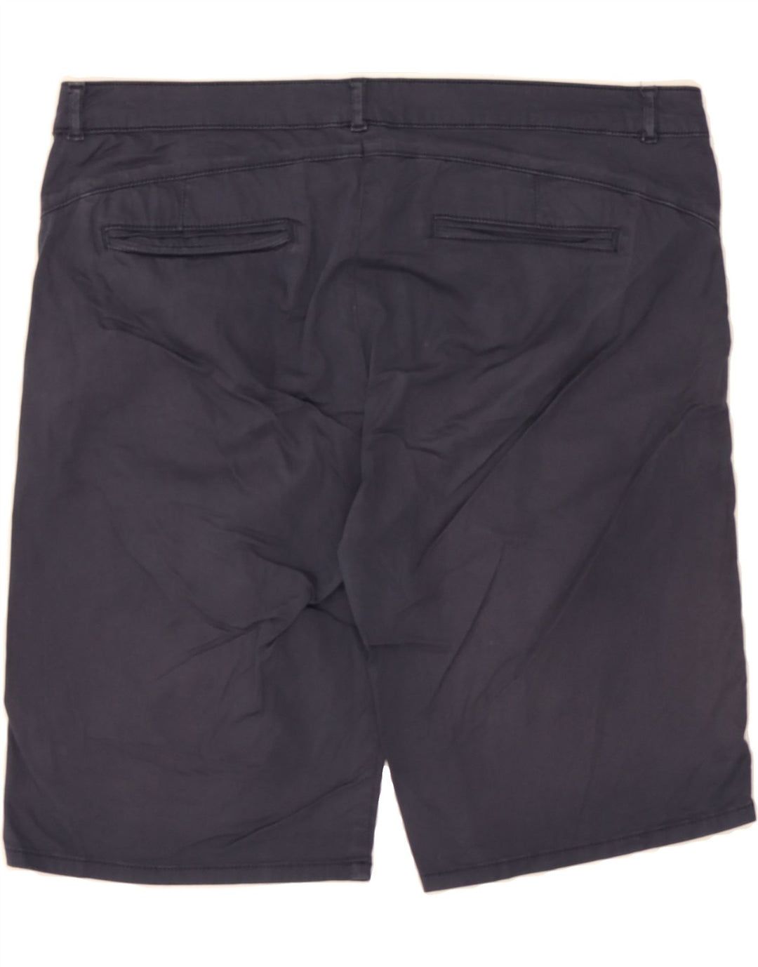 WOOLRICH Womens Chino Shorts W32 Large  Navy Blue Cotton Vintage Woolrich and Second-Hand Woolrich from Messina Hembry 