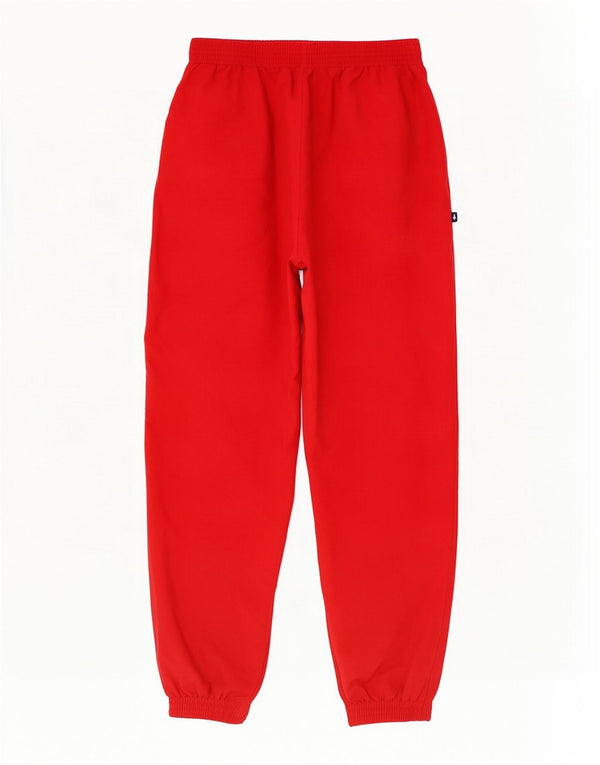 Adidas Mens Treino Calças Joggers Grande Poliéster Vermelho